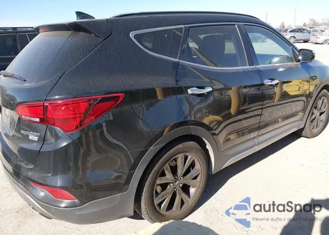 2017 Hyundai Santa Fe Sport 2.0T Ultimate из США, поврежденный, VIN 5XYZW4LA8HG401397